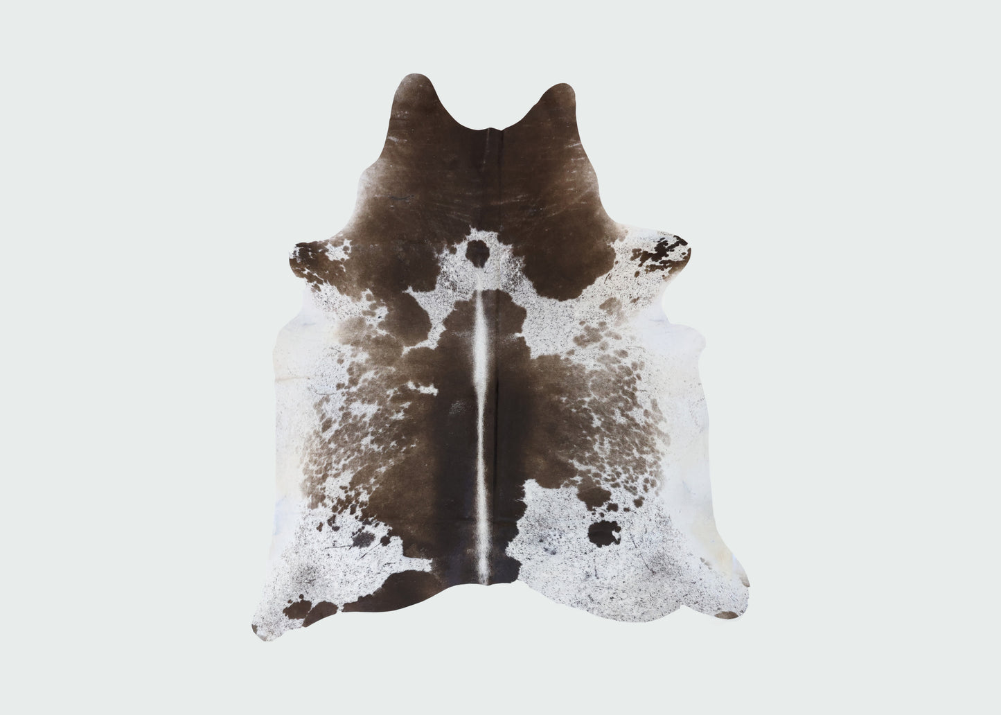 Natural Brazilian Cowhide Pattern 1163 (Grey Brown Brindle)