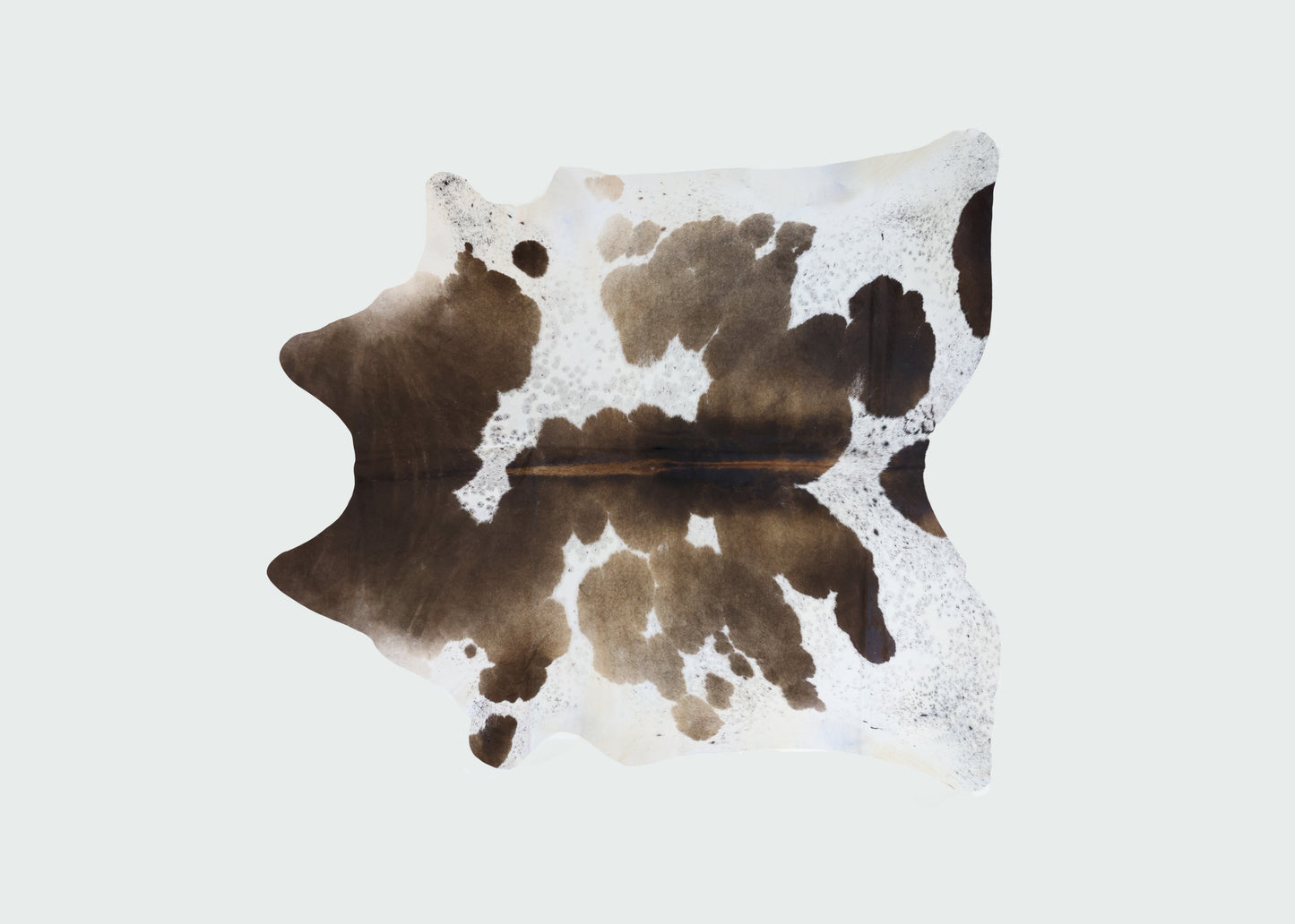 Natural Brazilian Cowhide Pattern 1164 (Grey Brown Brindle)
