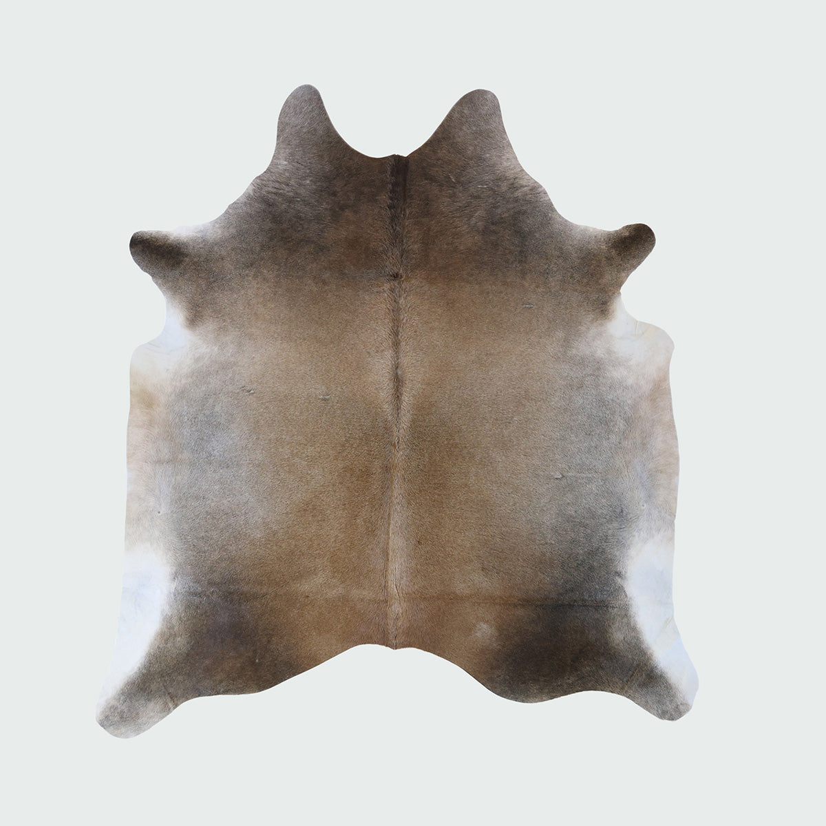 Natural Brazilian Cowhide Pattern 1166 (Grey Brown Brindle)