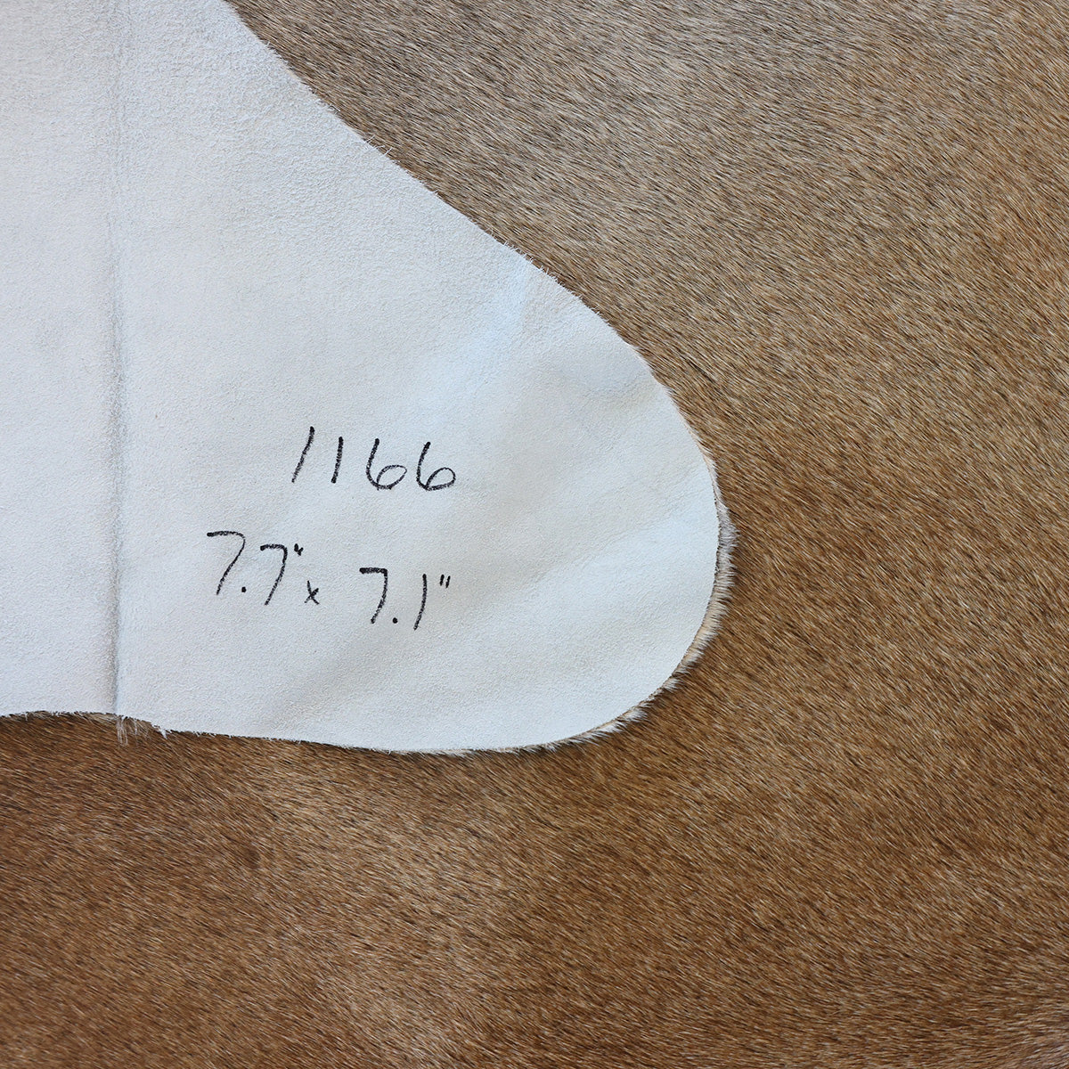 Natural Brazilian Cowhide Pattern 1166 (Grey Brown Brindle)
