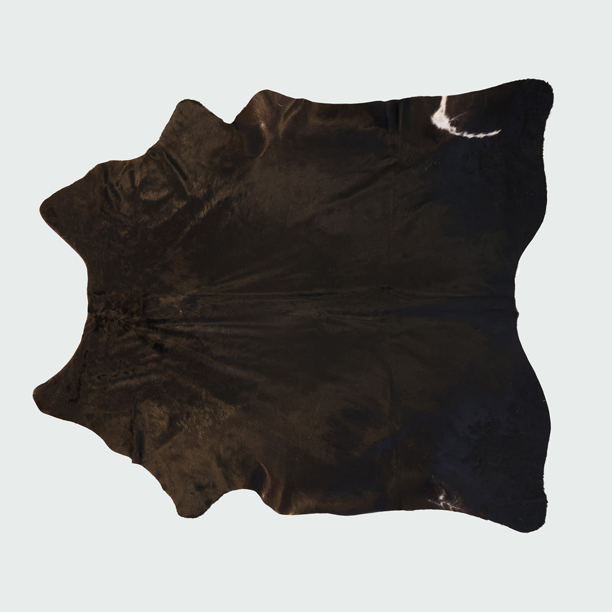 Natural Brazilian Cowhide Pattern 1169 (Dark Brown Brindle)