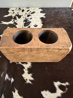 Wood Sugar Mold #2 Candle holder Maker