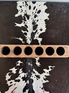 Wood Sugar Mold #6 Candle Maker Holder Decor