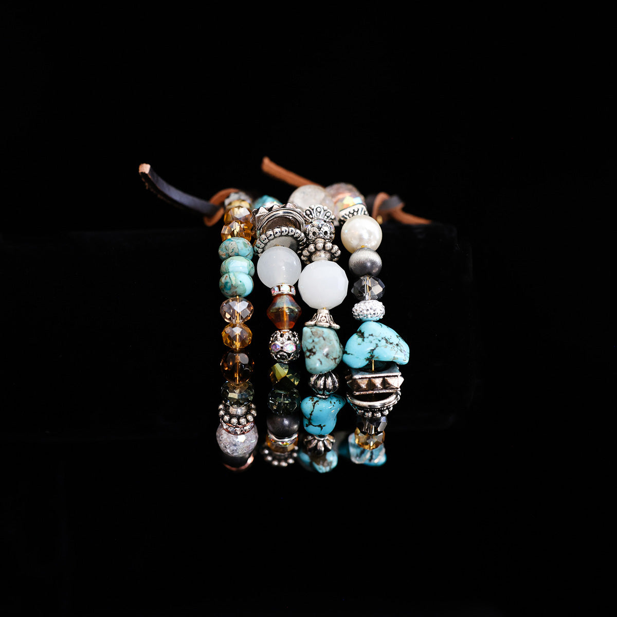 Handmade Silver Wrap Western Boho Bracelet 8801