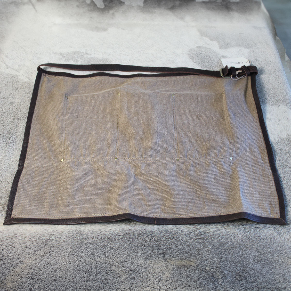 Leather Canvas Half Apron Kitchen Woodworking Crafts