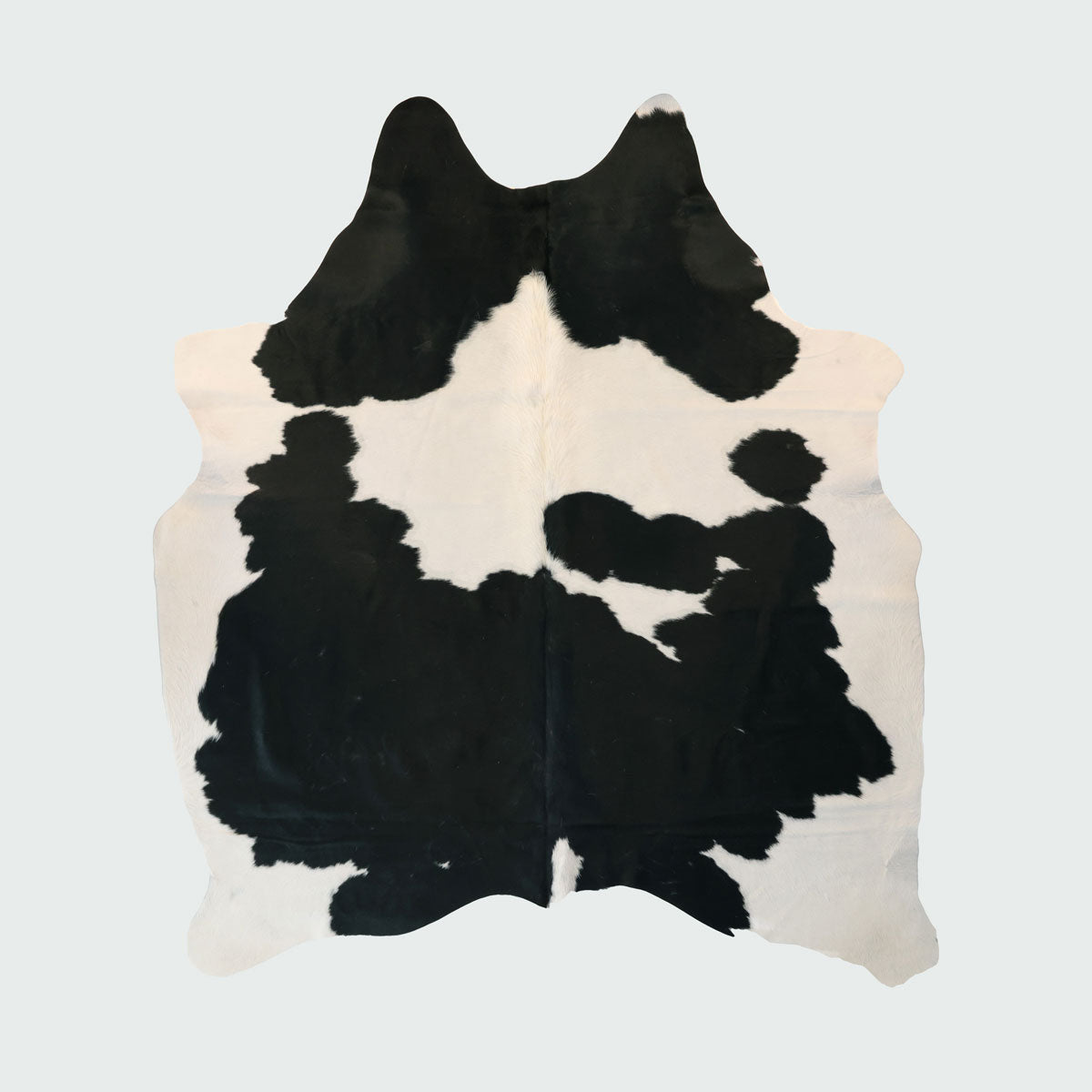 1102 Natural Brazilian Cowhide Pattern 1102 (Black and White)