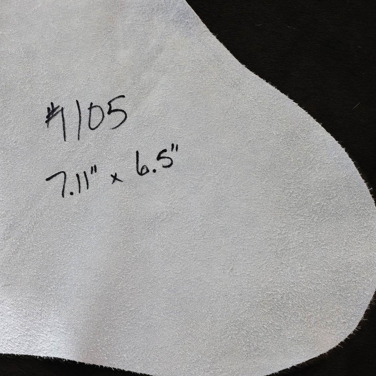 Natural Brazilian Cowhide Pattern 1105 (Dark Brown)