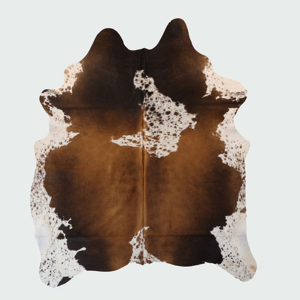 1111 Natural Brazilian Cowhide Pattern 1111 (Golden Brown)