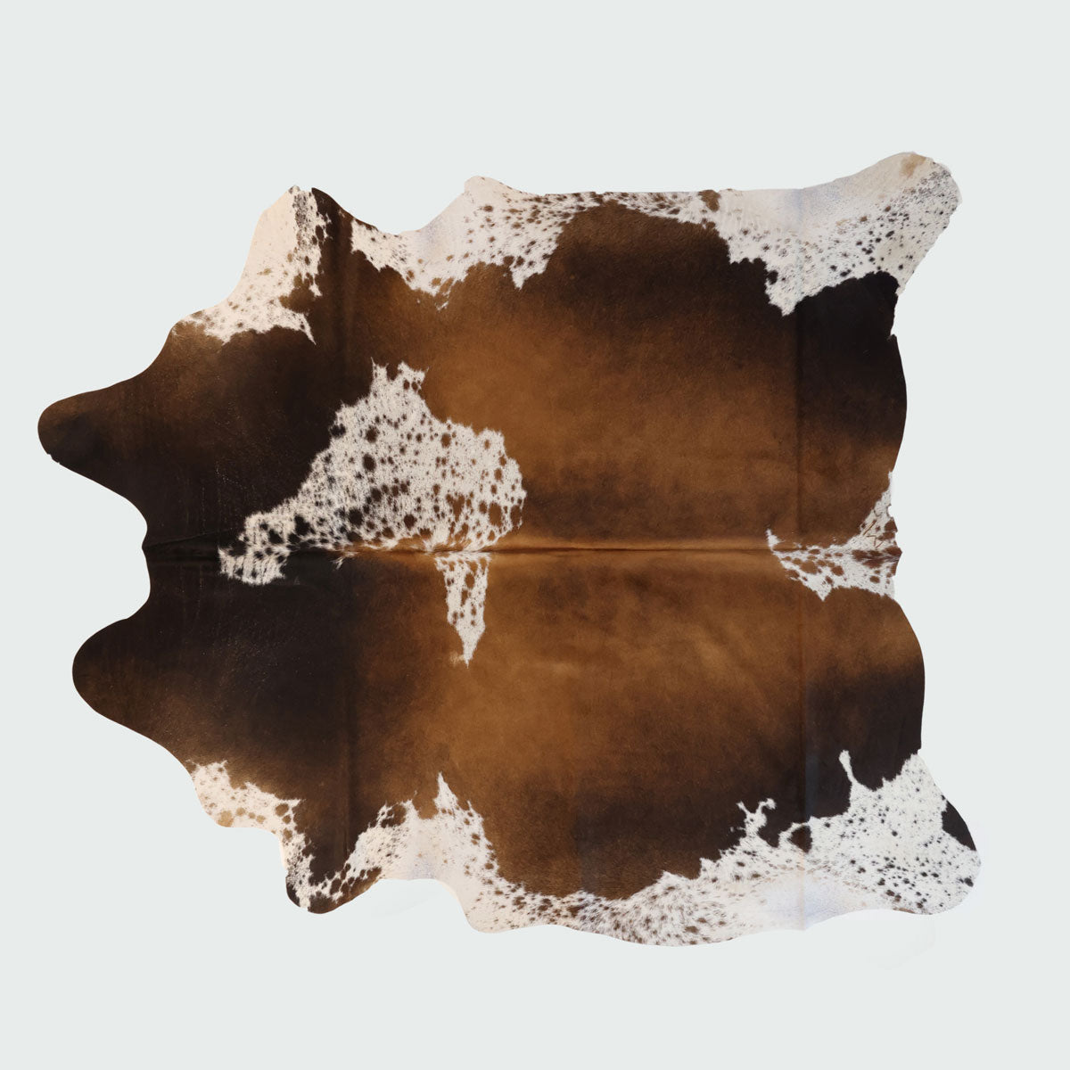 1111 Natural Brazilian Cowhide Pattern 1111 (Golden Brown)