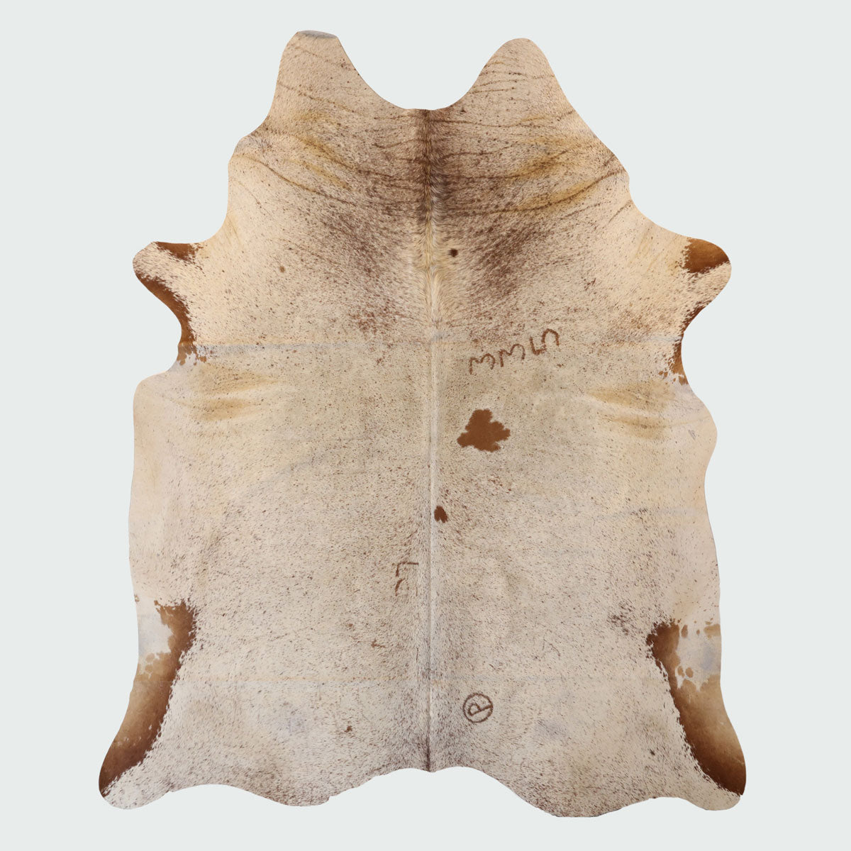 Natural Brazilian Cowhide Pattern 1113 (Golden Brown)