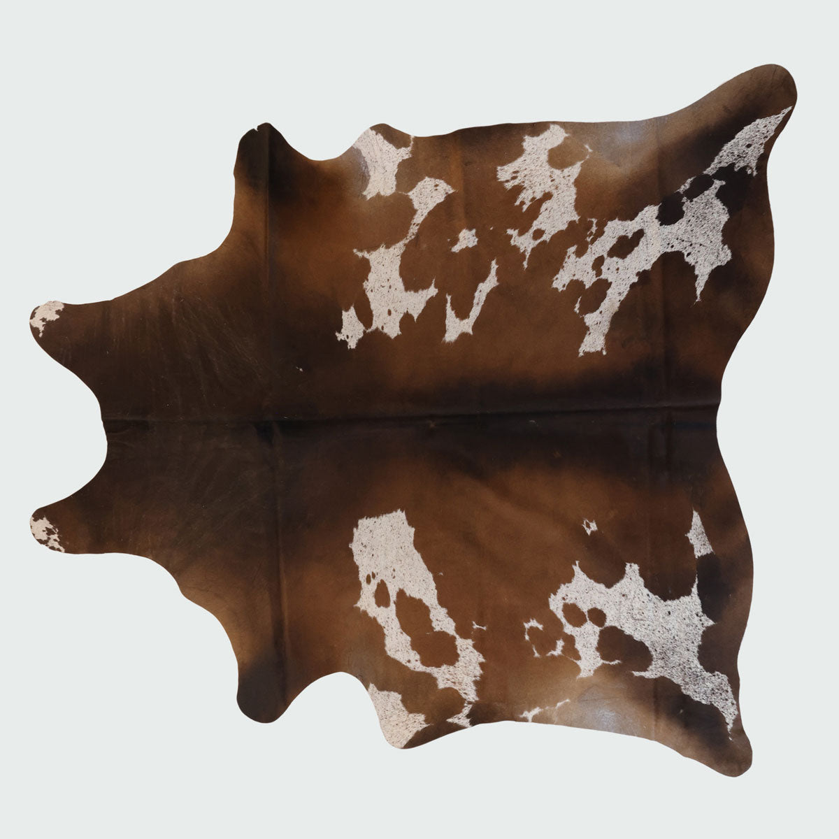 Natural Brazilian Cowhide Pattern 1115 (Golden Brown)