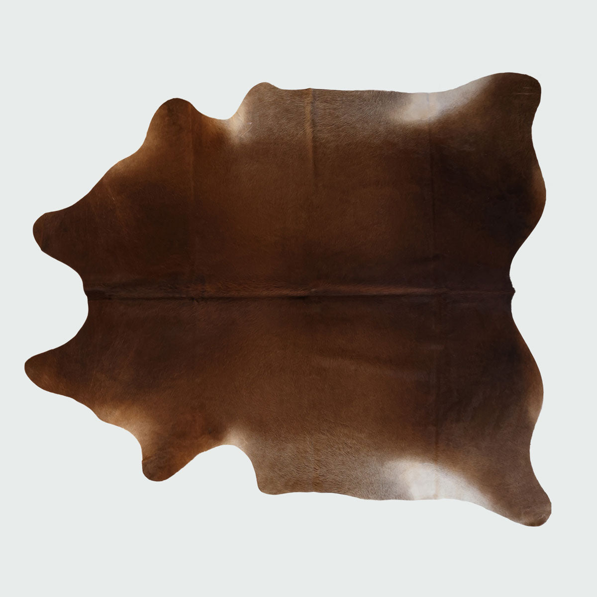Natural Brazilian Cowhide Pattern 1116 (Golden Brown)
