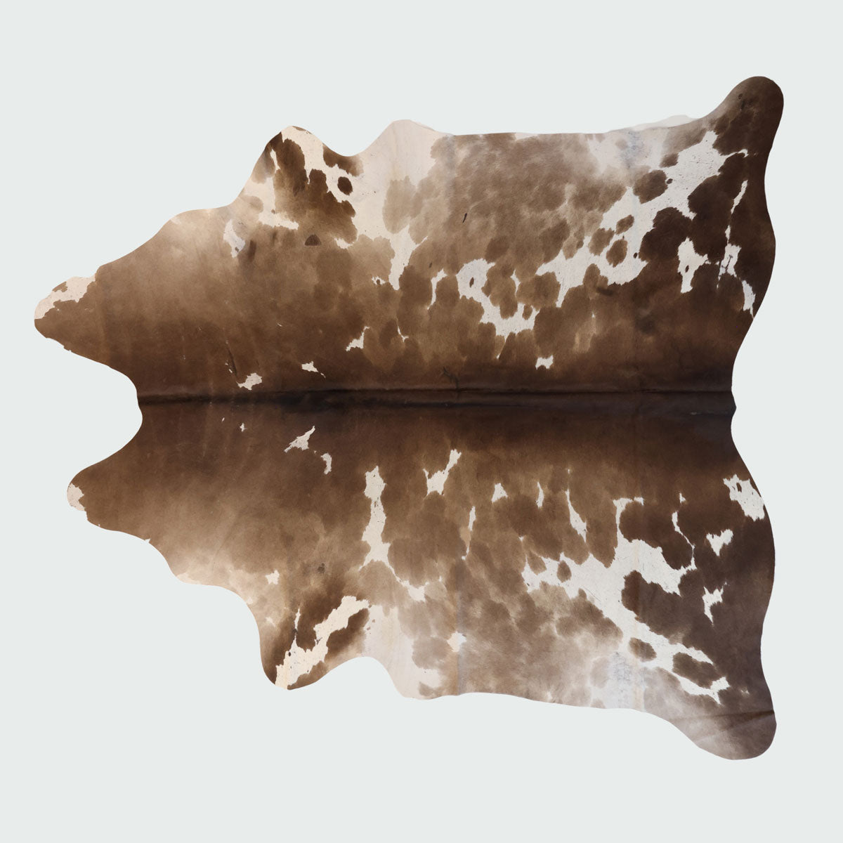 Natural Brazilian Cowhide Pattern 1117 (Golden Brown)