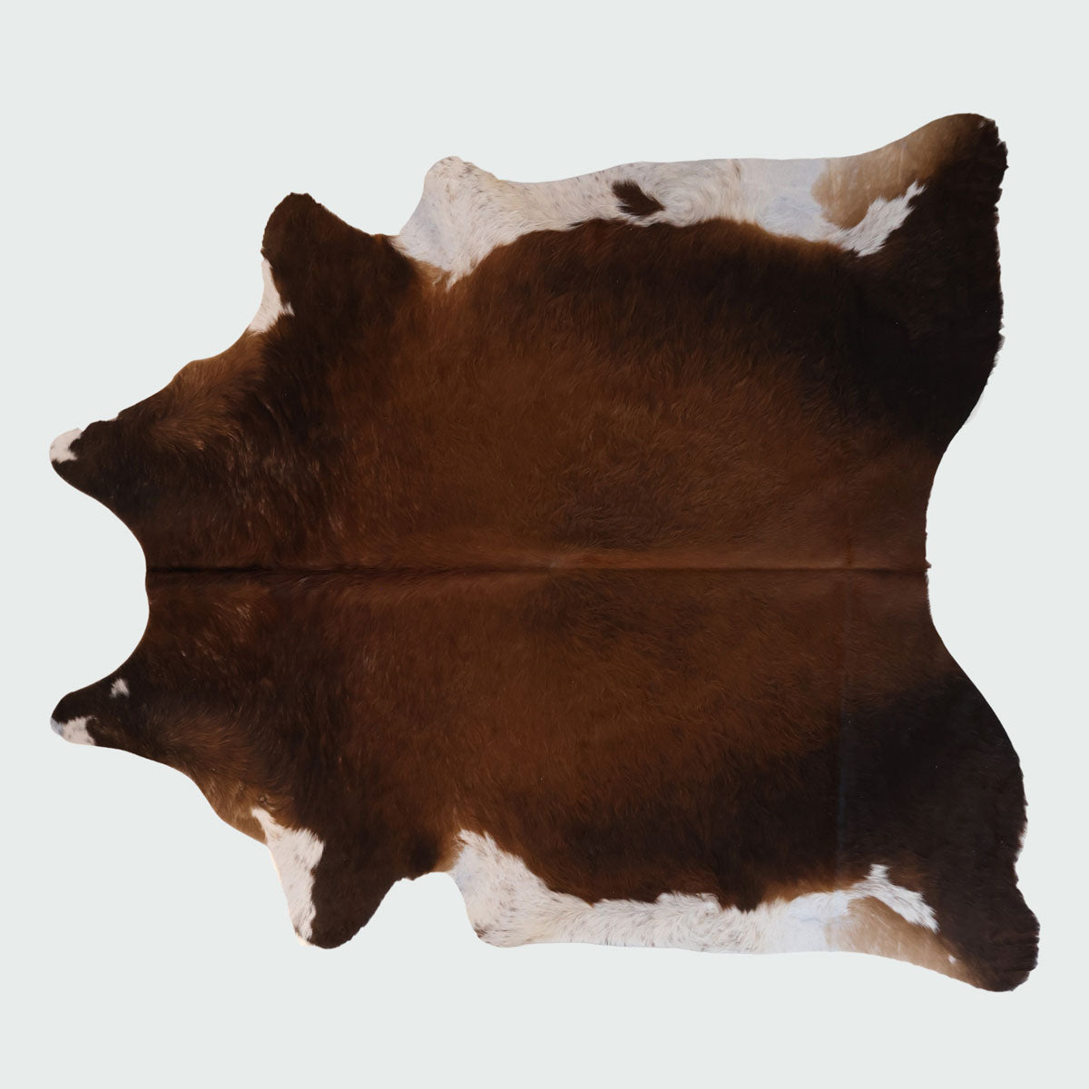 Natural Brazilian Cowhide Pattern 1119 (Golden Brown)