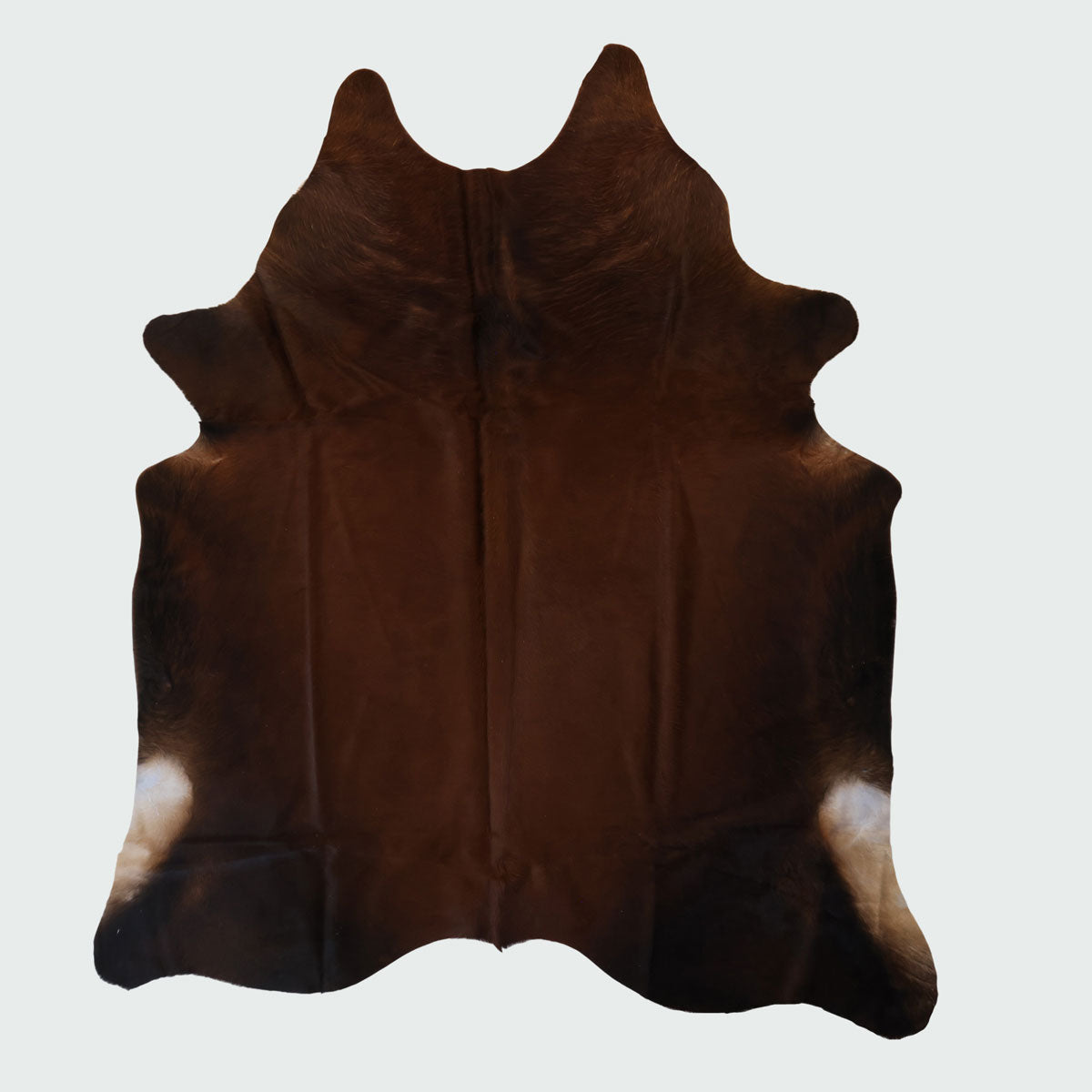 Natural Brazilian Cowhide Pattern 1121 (Golden Brown)