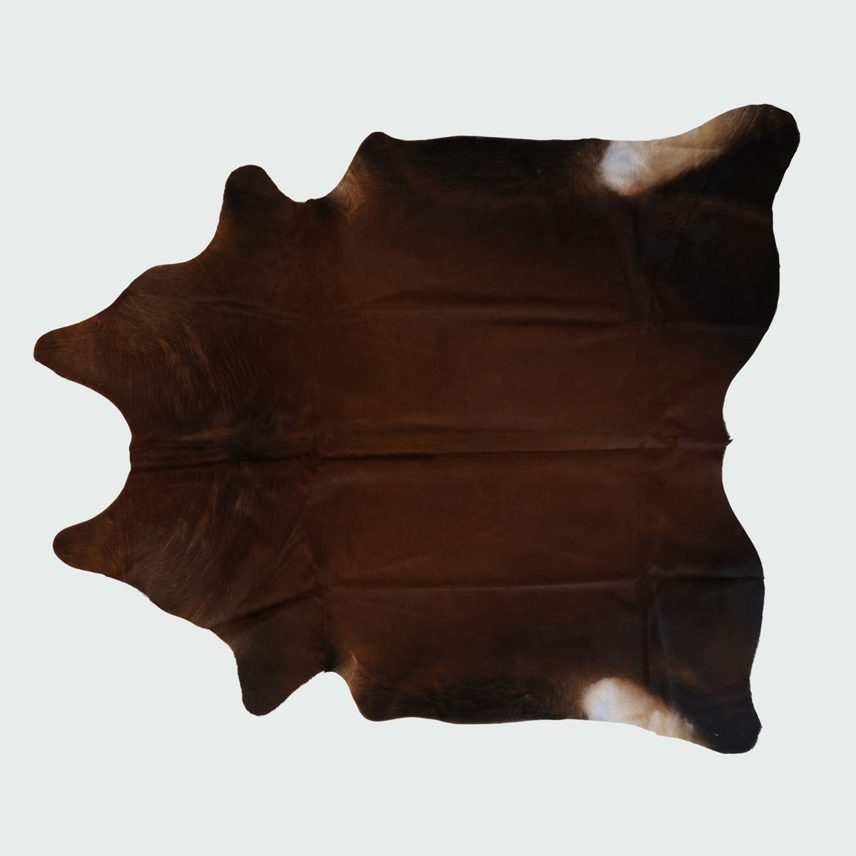 Natural Brazilian Cowhide Pattern 1121 (Golden Brown)