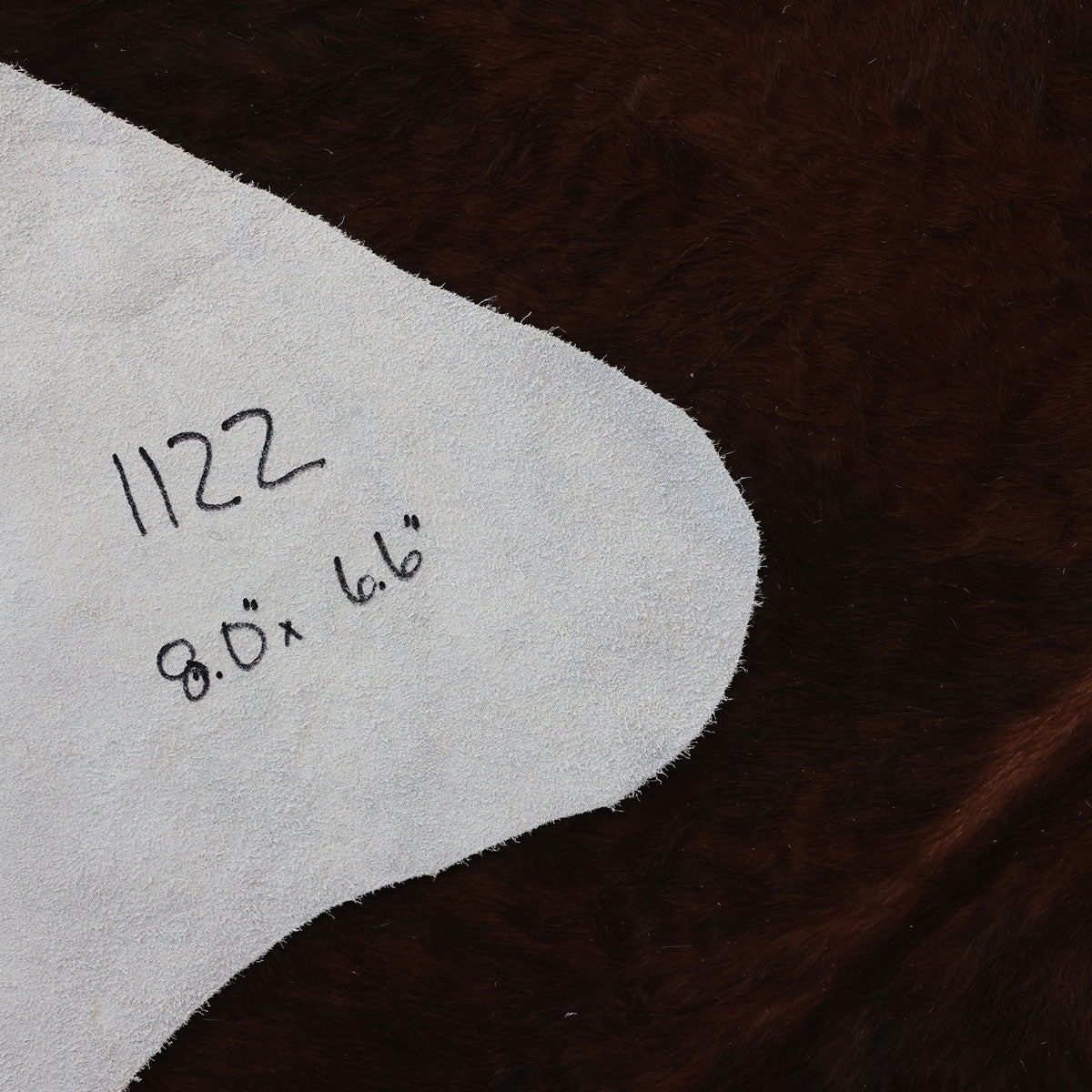 Natural Brazilian Cowhide Pattern 1122 (Golden Brown)