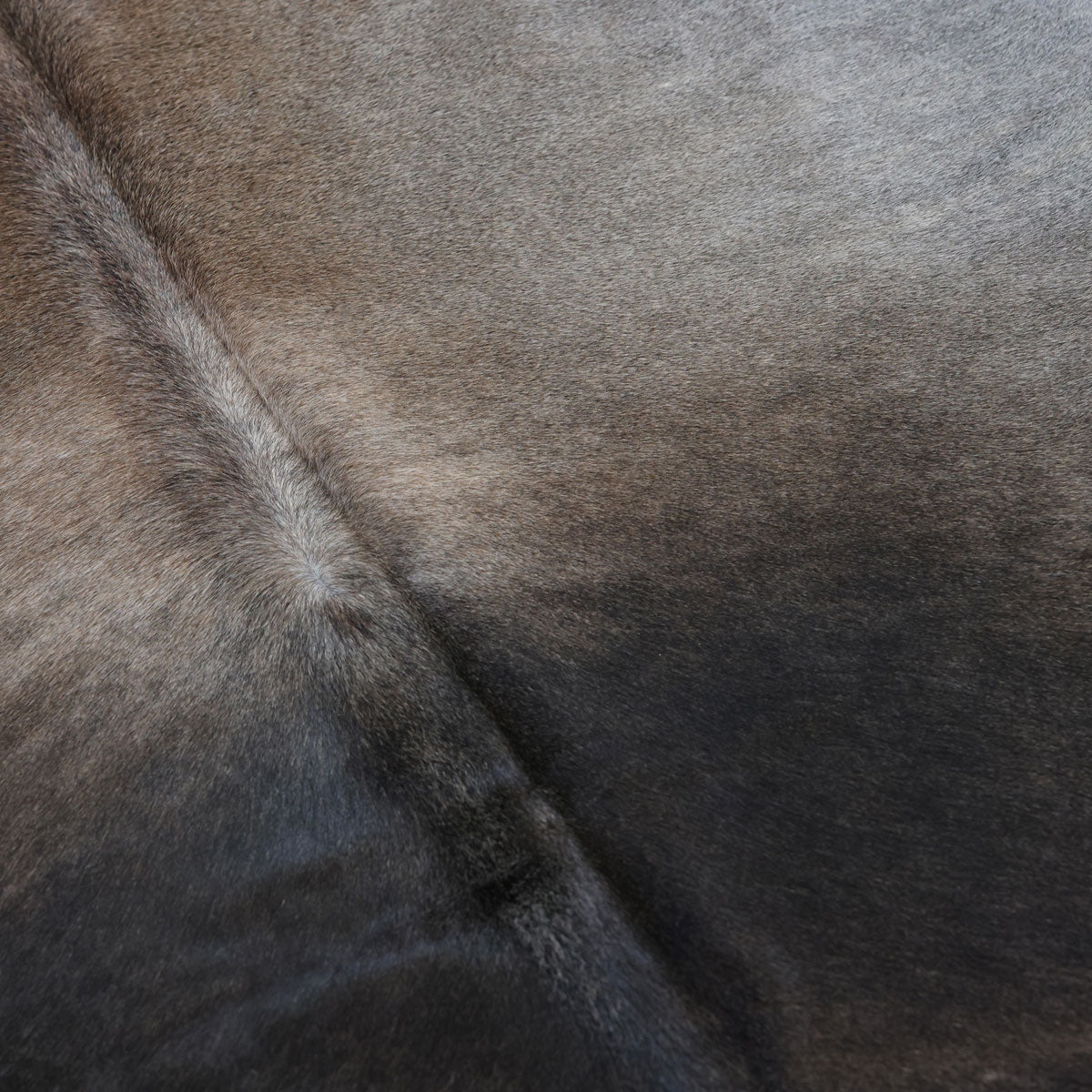 Natural Brazilian Cowhide Pattern 1128 (Grey Brown Brindle)