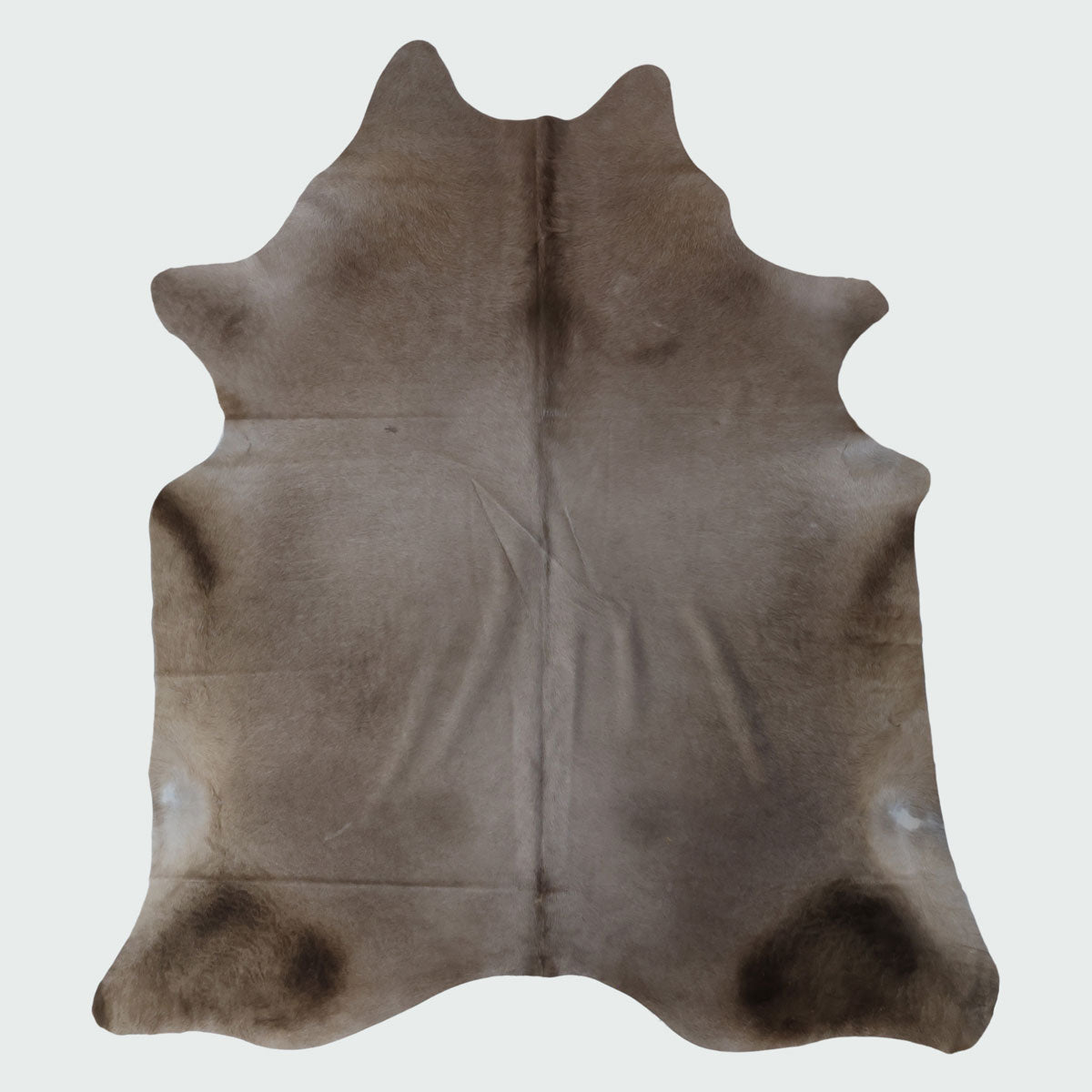 Natural Brazilian Cowhide Pattern 1129 (Grey Brown Brindle)