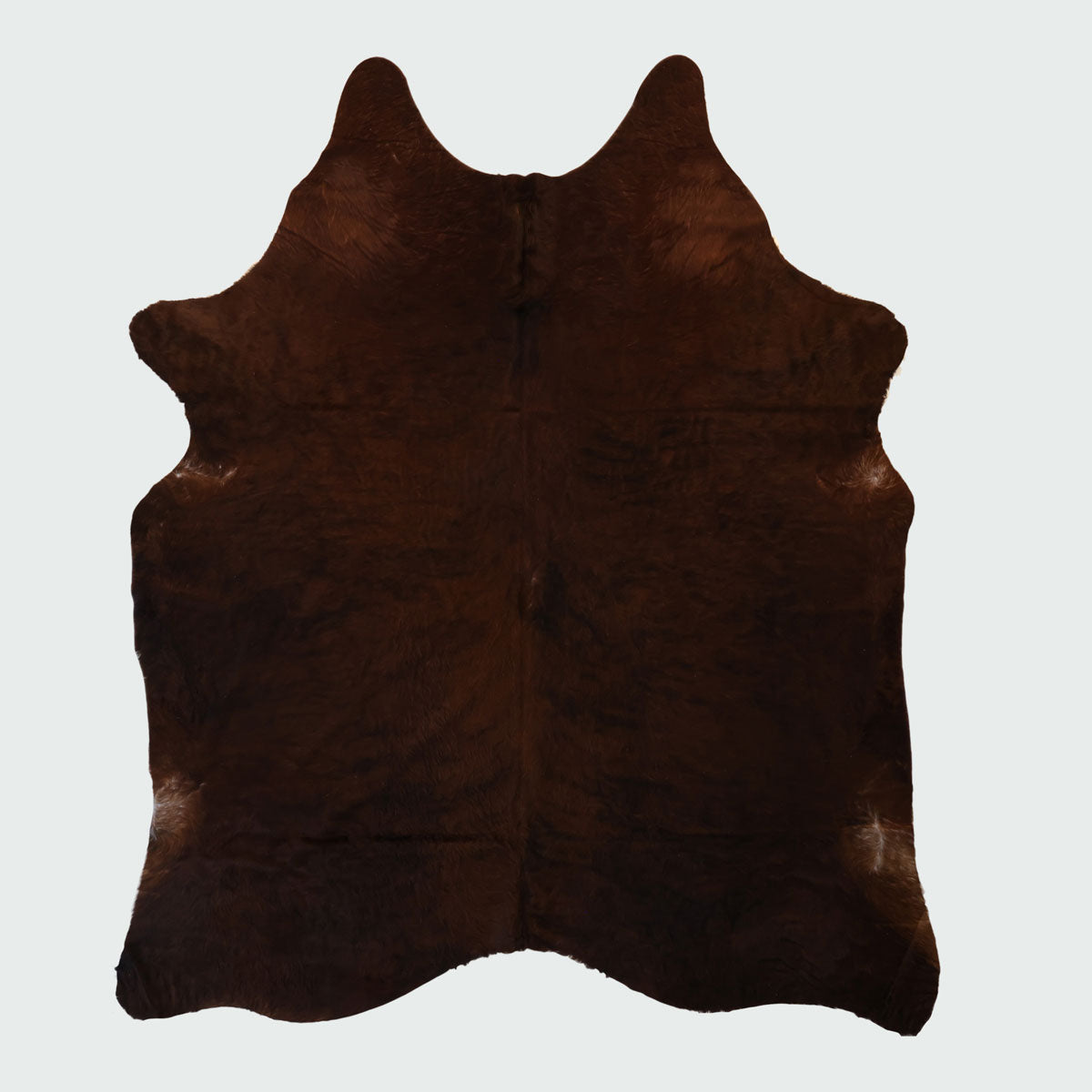 Natural Brazilian Cowhide Pattern 1137 (Dark Brown)