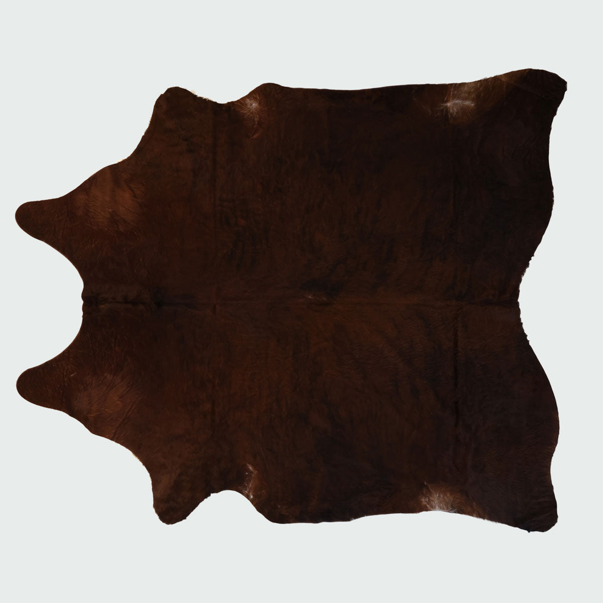 Natural Brazilian Cowhide Pattern 1137 (Dark Brown)