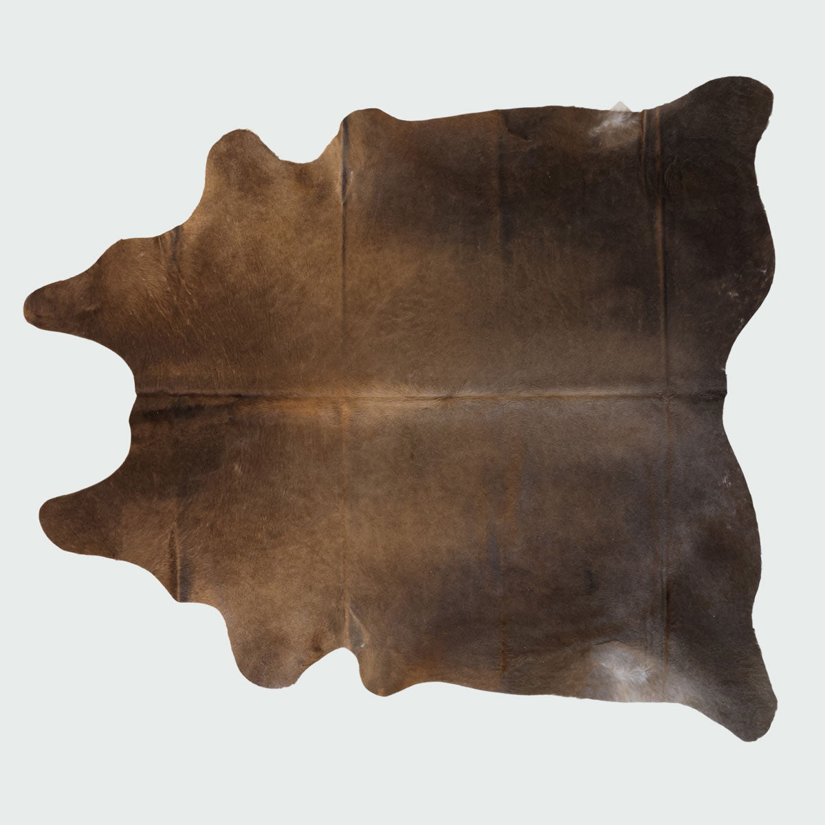 Natural Brazilian Cowhide Pattern 1138 (Dark Brown)