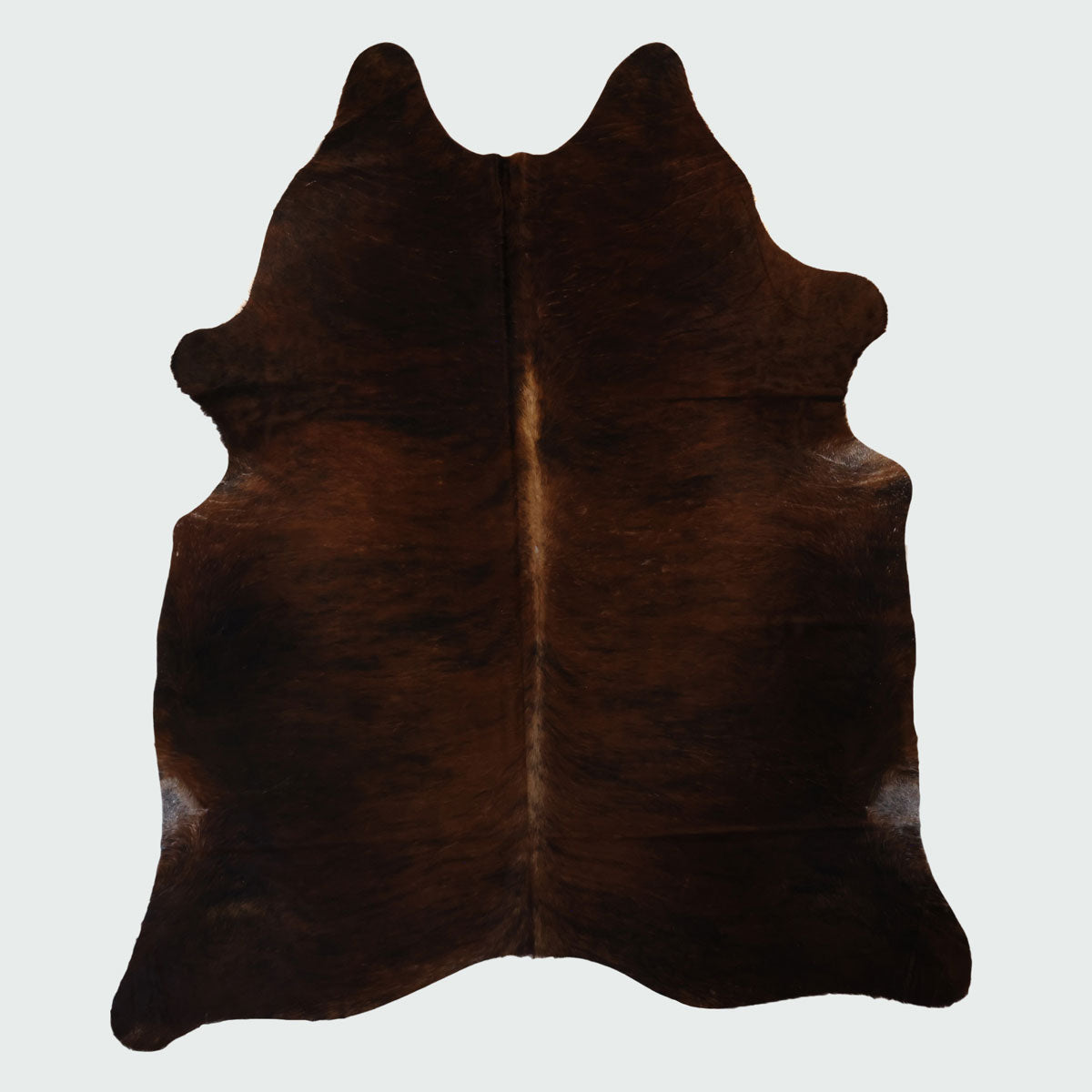 Natural Brazilian Cowhide Pattern 1139 (Dark Brown)