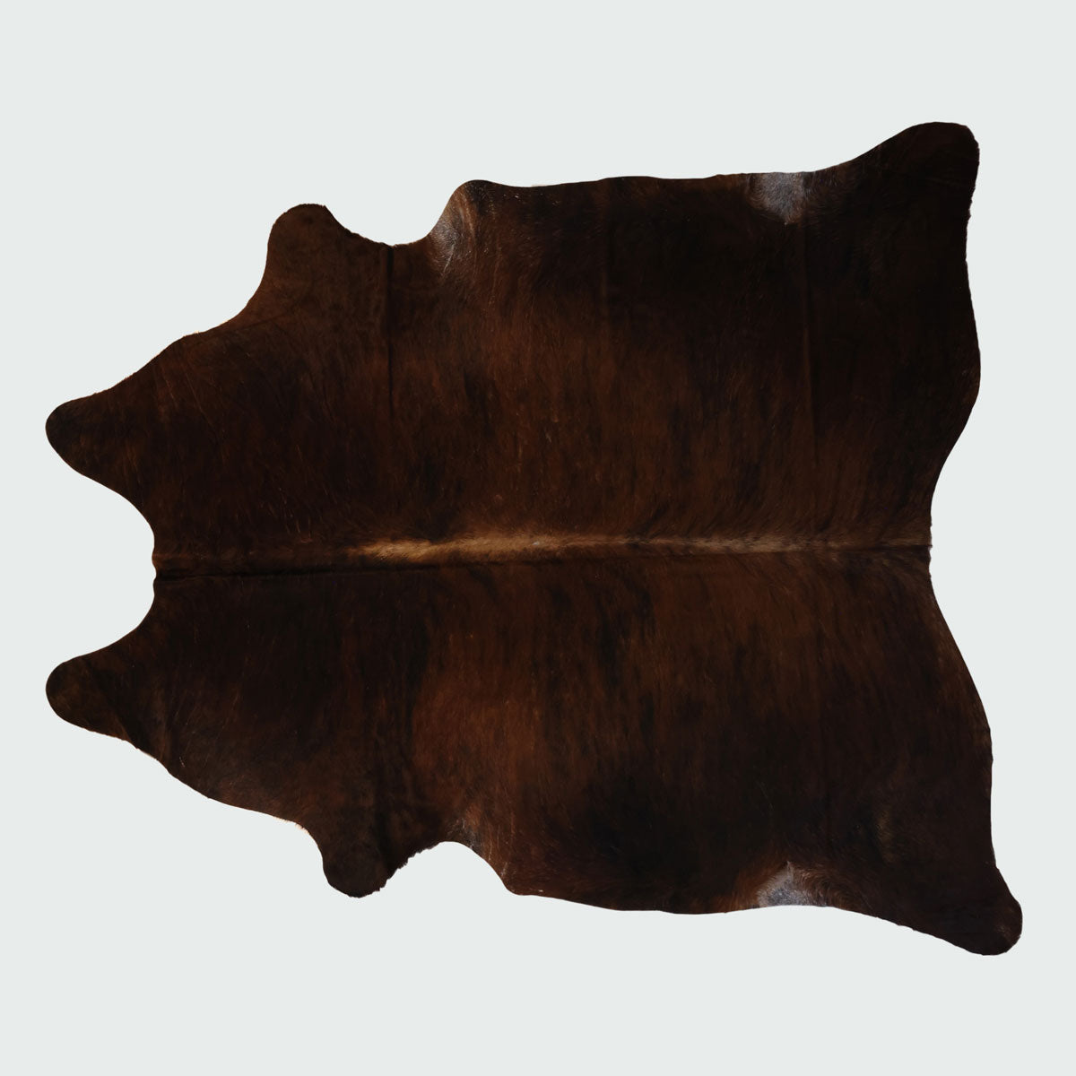 Natural Brazilian Cowhide Pattern 1139 (Dark Brown)
