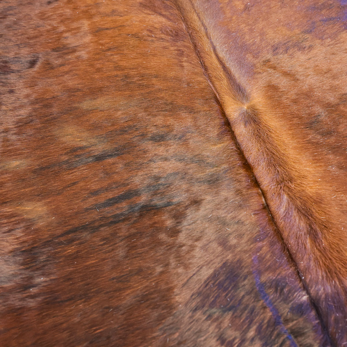 Natural Brazilian Cowhide Pattern 1141 (Dark Brown)