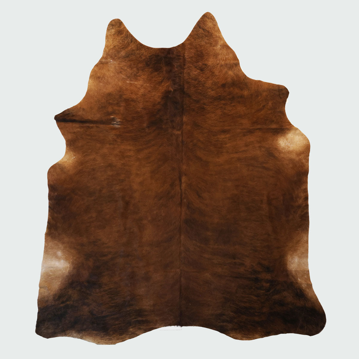 Natural Brazilian Cowhide Pattern 1142 (Dark Brown)