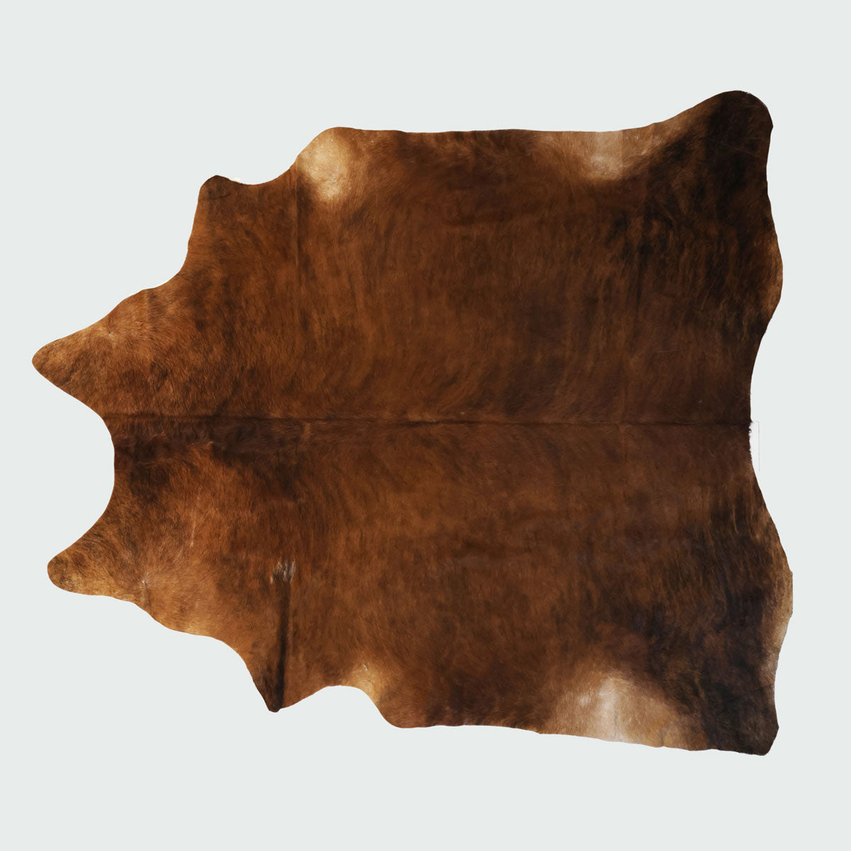 Natural Brazilian Cowhide Pattern 1142 (Dark Brown)