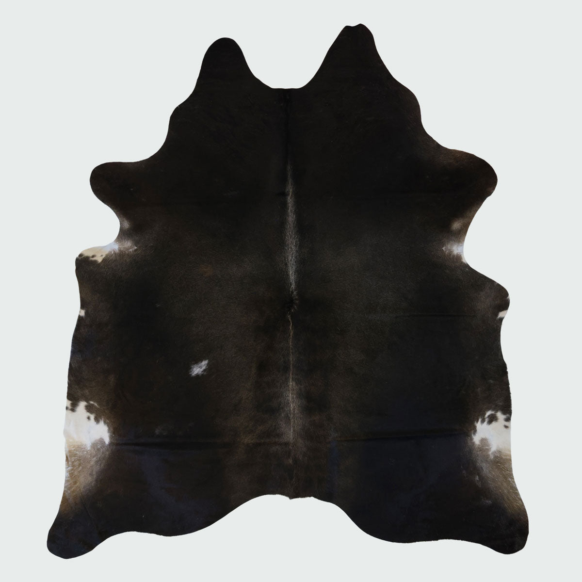 Natural Brazilian Cowhide Pattern 1158 (Grey Brown Brindle)