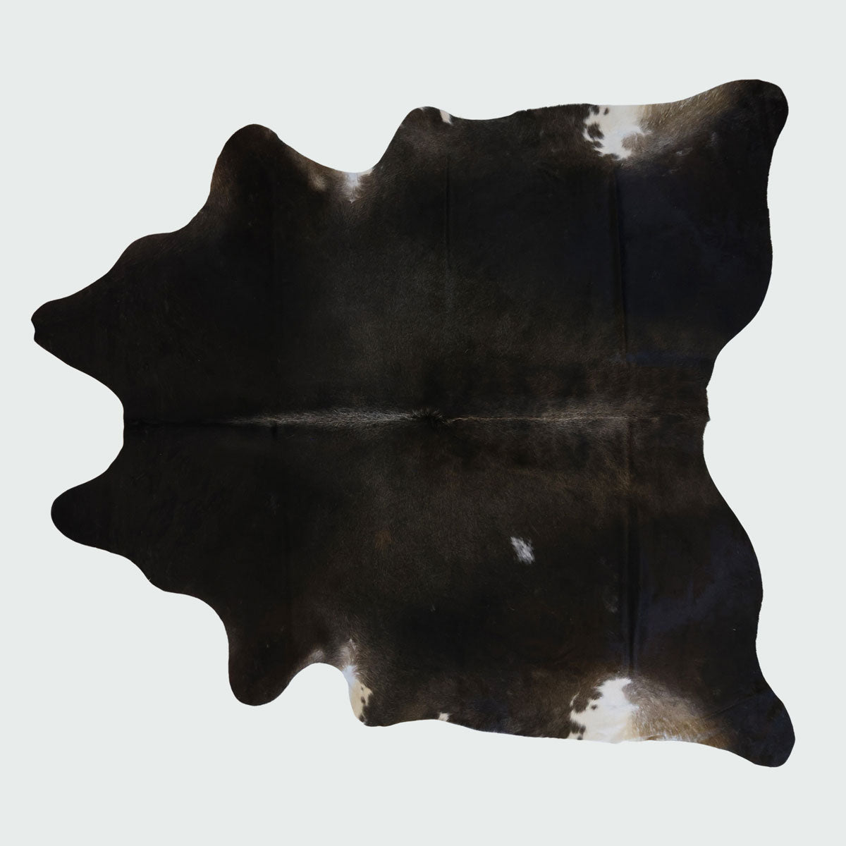 Natural Brazilian Cowhide Pattern 1158 (Grey Brown Brindle)