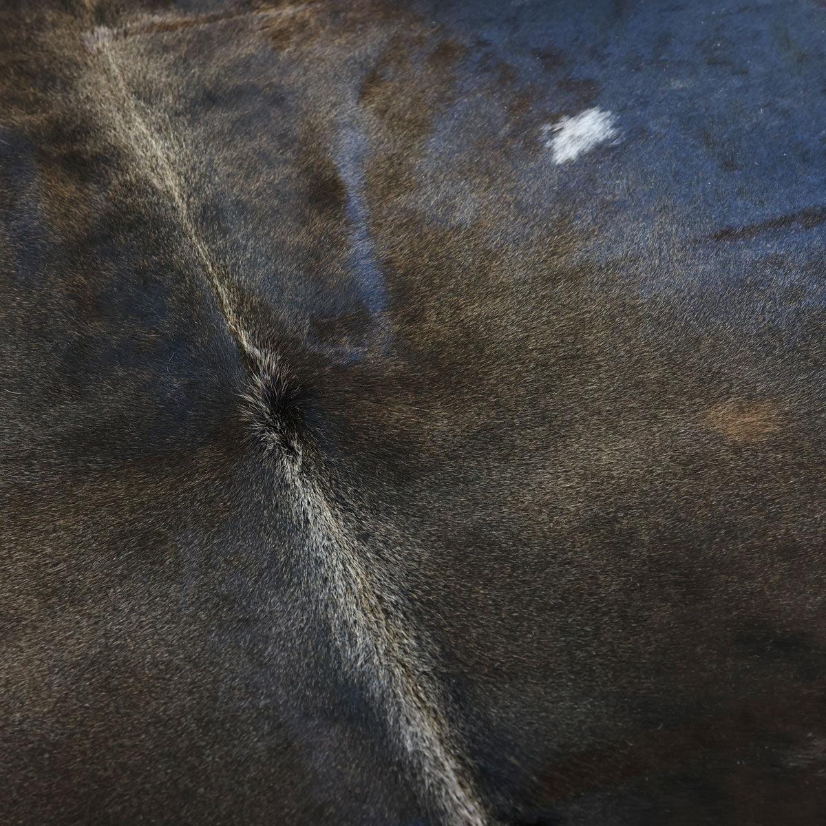 Natural Brazilian Cowhide Pattern 1158 (Grey Brown Brindle)