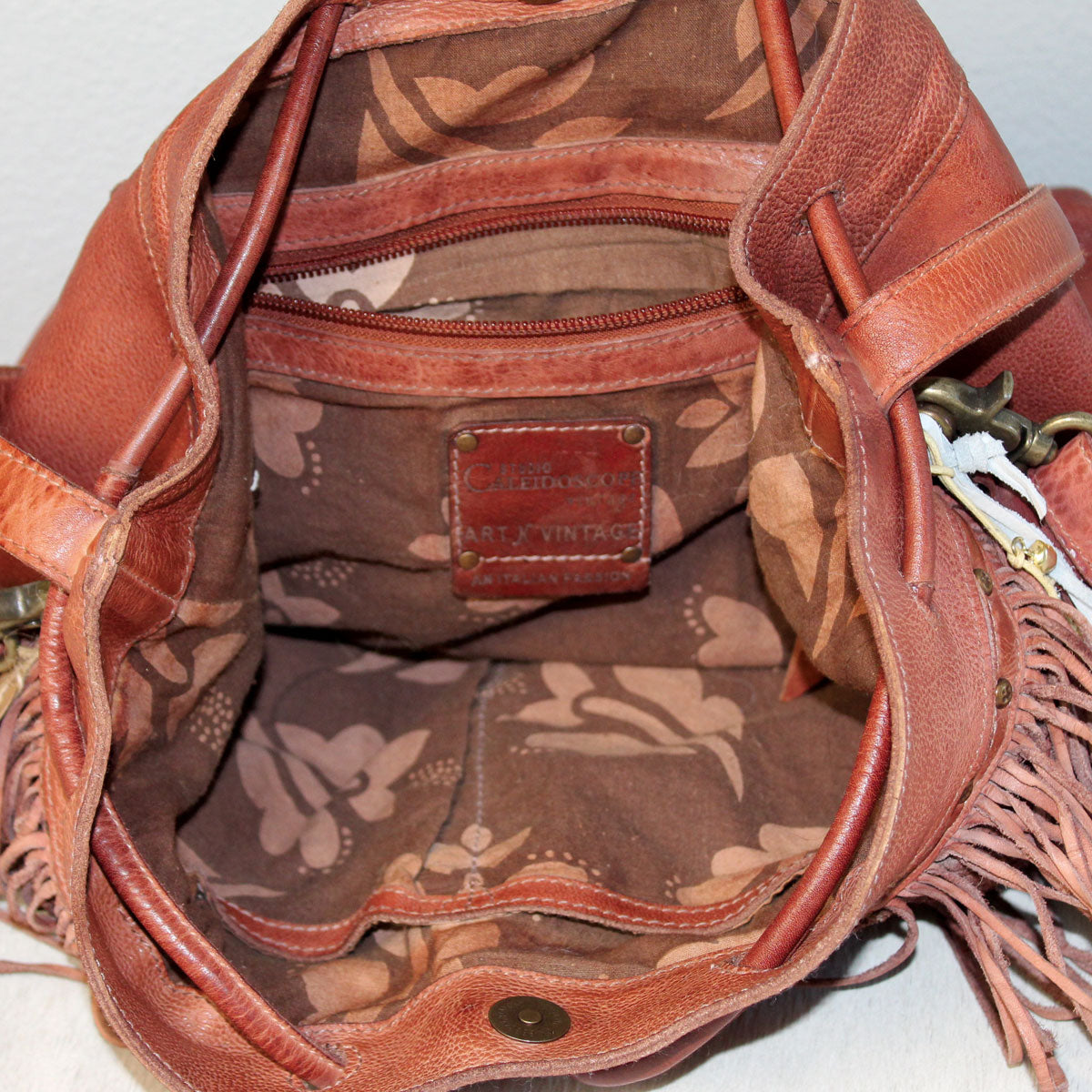 BOHO Leather Bucket Bag