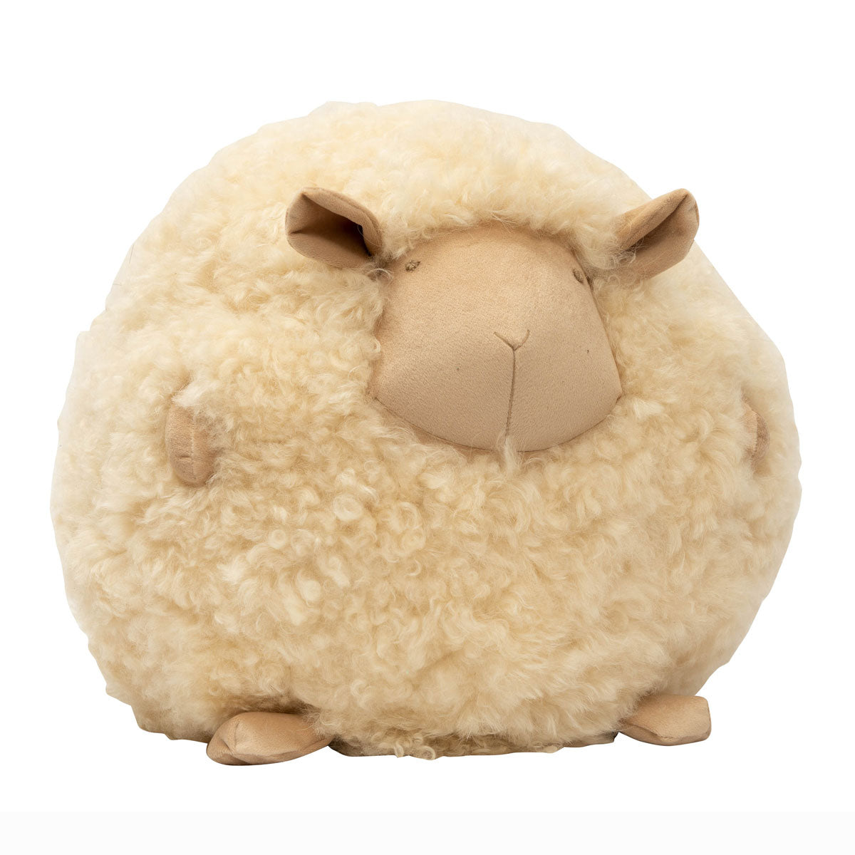 Woolicious Lamb Cuddle Pillow Cream Sheep