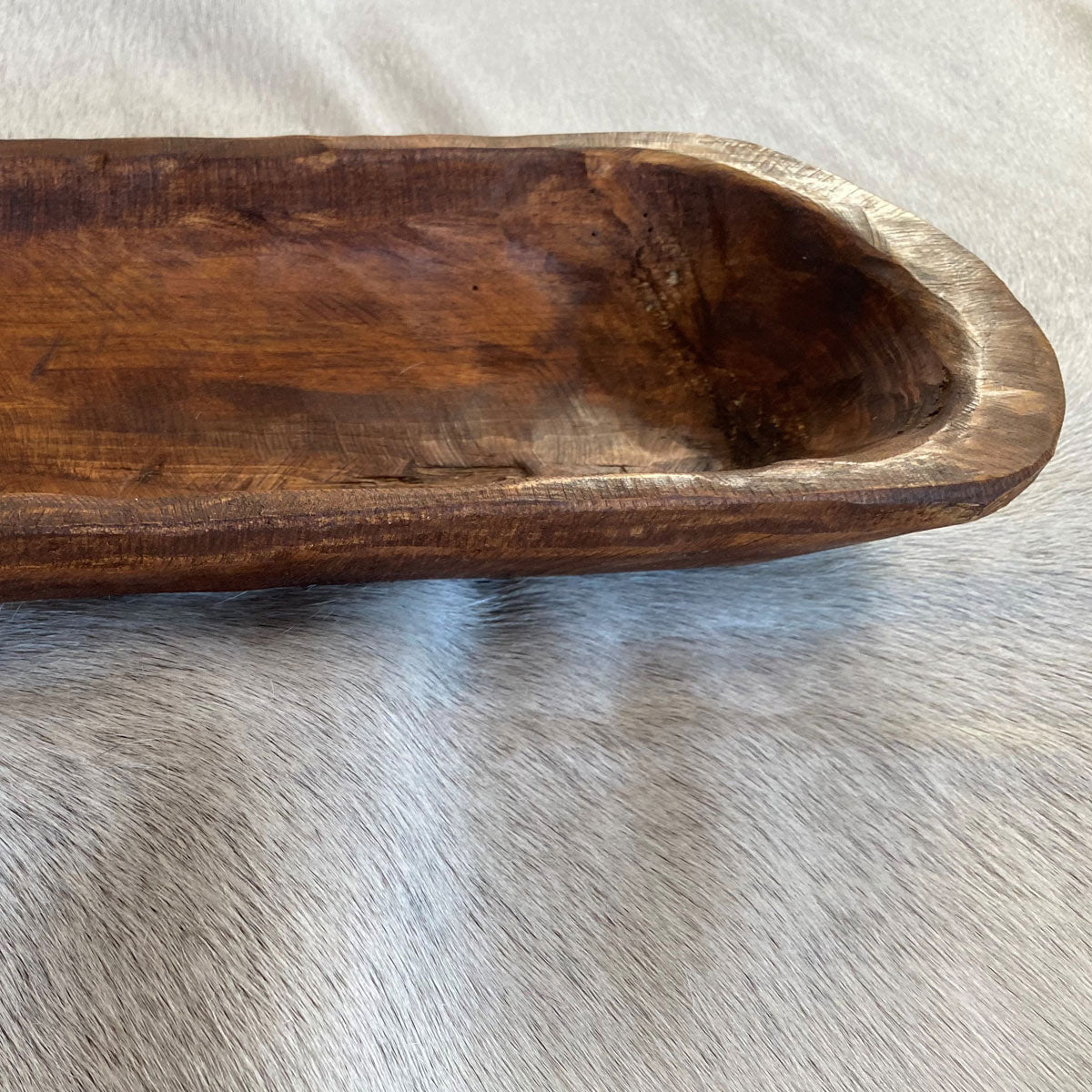 XL Narrow Baquette Wooden Bowl Platter