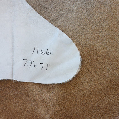 Natural Brazilian Cowhide Pattern 1166 (Grey Brown Brindle)
