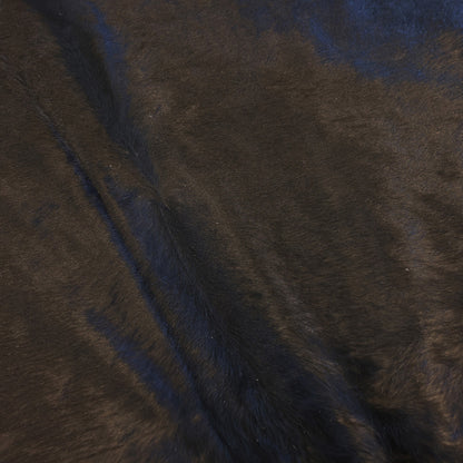 Natural Brazilian Cowhide Pattern 1169 (Dark Brown Brindle)