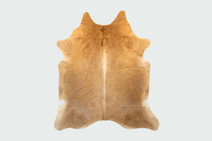 Natural Brazilian Cowhide Pattern 1171 (Golden Brown Brindle)