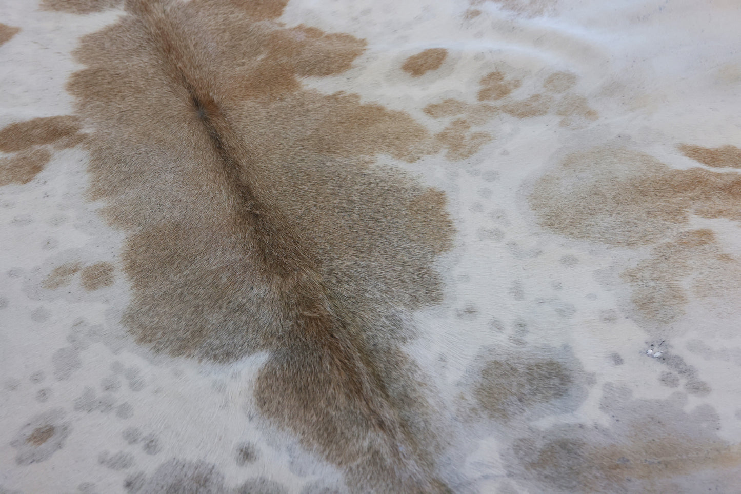 Natural Brazilian Cowhide Pattern 1176 (Brown Grey Brindle)