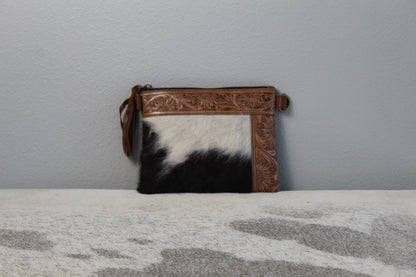 Embossed Edge Crossbody Purse Tan 1