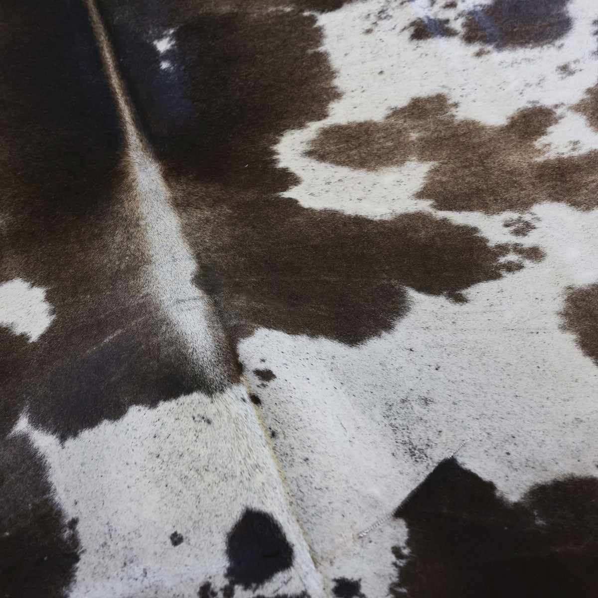 Natural Brazilian Cowhide Pattern 1161 (Grey Brown Brindle)